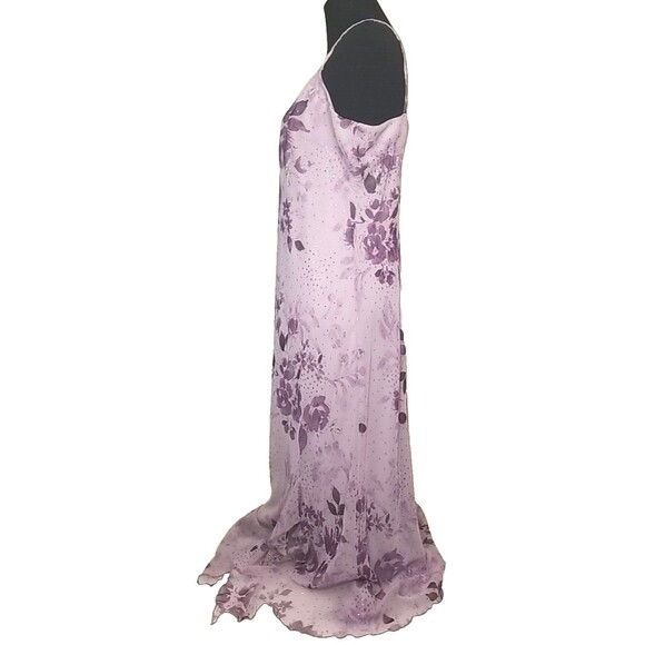 R&M Richards Size 14P Cocktail/Evening Dress Jacket Womens 2 Piece Purple - Picture 8 of 16